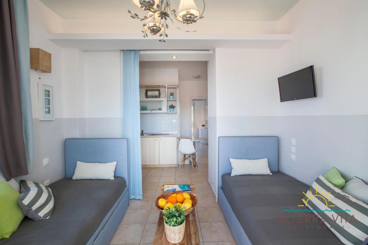 Alterra Vita Apartments Neos Marmaras Buitenkant foto