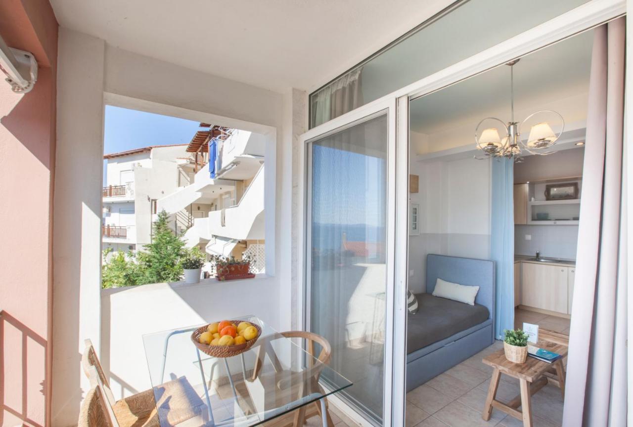 Alterra Vita Apartments Neos Marmaras Buitenkant foto