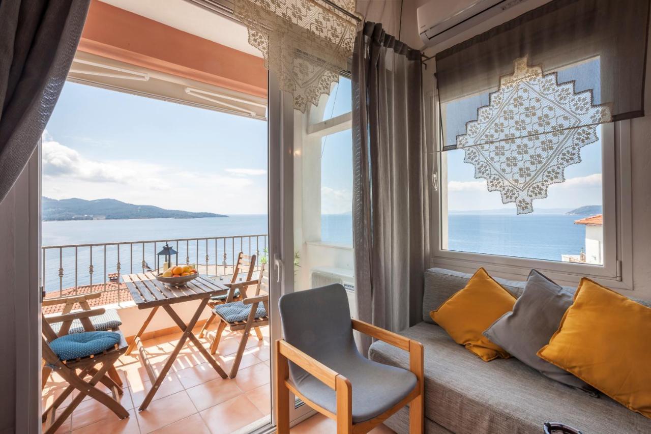 Alterra Vita Apartments Neos Marmaras Buitenkant foto