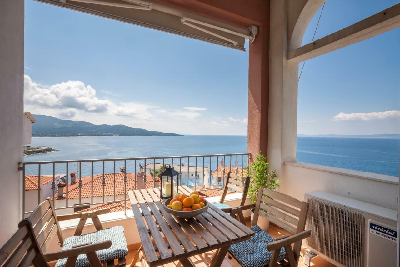 Alterra Vita Apartments Neos Marmaras Buitenkant foto