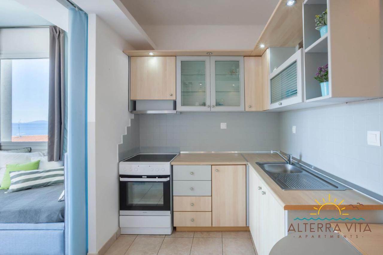 Alterra Vita Apartments Neos Marmaras Buitenkant foto